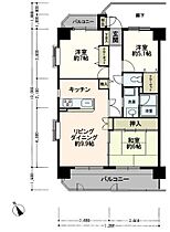 ユニーブル山之手  ｜ 愛知県豊田市山之手8丁目（賃貸マンション3LDK・6階・72.00㎡） その2