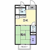 シャルマン鈴村  ｜ 愛知県豊田市上挙母2丁目（賃貸アパート1DK・2階・26.49㎡） その2