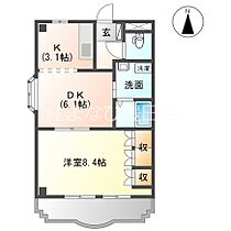 とよた神八ビル  ｜ 愛知県豊田市山之手4丁目（賃貸マンション1LDK・4階・39.60㎡） その2