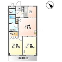 プロニティハウス薫  ｜ 愛知県豊田市宮上町5丁目（賃貸アパート2LDK・1階・49.50㎡） その2