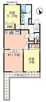 セレンディブ  ｜ 愛知県豊田市梅坪町2丁目（賃貸マンション2LDK・1階・59.25㎡） その2