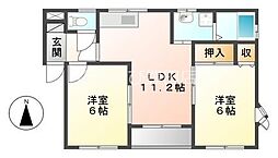 🉐敷金礼金0円！🉐エクセレンス矢頭