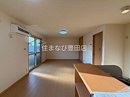 天王ガーデンII　Ｃ 2階1LDKのリビング/ダイニング