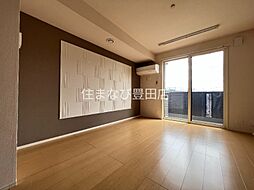 ベッロ・ルーチェIII 3階ワンルームのリビング/ダイニング