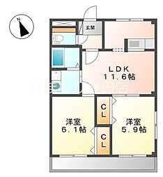 名鉄西尾線 南安城駅 徒歩12分