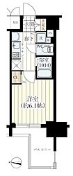 プレサンス錦プレミアム 1Kの間取図画像