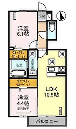 兵庫県神戸市西区王塚台4丁目(賃貸アパート2LDK・1階・50.38㎡)の写真 その2