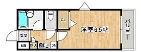 兵庫県神戸市東灘区御影石町3丁目（賃貸マンション1K・3階・18.62㎡） その2