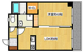 兵庫県神戸市灘区中原通5丁目（賃貸マンション1LDK・3階・32.80㎡） その2