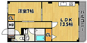 兵庫県神戸市西区北別府2丁目（賃貸マンション1LDK・2階・51.30㎡） その2