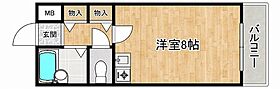 兵庫県神戸市東灘区甲南町4丁目（賃貸マンション1R・1階・20.25㎡） その2