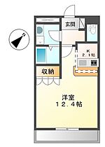 兵庫県加古郡稲美町国岡3丁目（賃貸アパート1K・2階・33.05㎡） その2