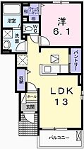 兵庫県姫路市網干区北新在家（賃貸アパート1LDK・1階・45.77㎡） その2