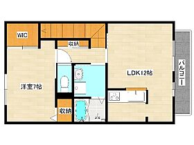 兵庫県姫路市飾磨区下野田4丁目（賃貸アパート1LDK・2階・49.21㎡） その2