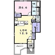 兵庫県加古川市野口町坂井（賃貸アパート1LDK・1階・49.43㎡） その2