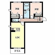 兵庫県加西市北条町東南（賃貸マンション2LDK・3階・59.99㎡） その2