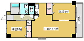 兵庫県加古川市平岡町新在家（賃貸マンション2LDK・2階・59.00㎡） その2