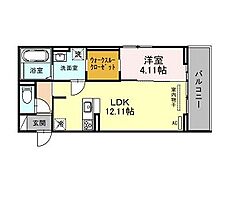 兵庫県加古川市加古川町南備後（賃貸アパート1LDK・2階・41.90㎡） その2