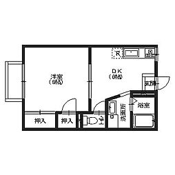ドミール窪 2階/206号室