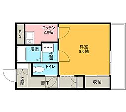 ウイングカナザワ1 2階/211号室