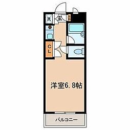 シティライフ ワンルームの間取図画像