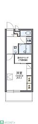 レオパレス日野OGM3 1Kの間取図画像