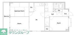 C'CASA湘南藤沢 3LDKの間取図画像