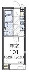 ミランダグリーンヒルズ柏尾 1Kの間取図画像