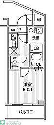 S-RESIDENCE横濱磯子alize 1Kの間取図画像