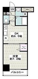 ソレアード・湘南 1DKの間取図画像