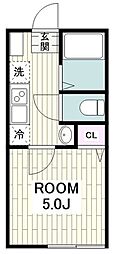 S-harbor Lagoon下永谷5丁目 1Kの間取図画像