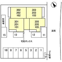 シェノン栗東 105 ｜ 滋賀県栗東市北中小路（賃貸アパート1LDK・1階・41.44㎡） その3