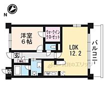 らんずＦI 103 ｜ 滋賀県栗東市小柿４丁目（賃貸マンション1LDK・1階・43.71㎡） その2