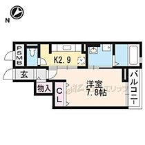 滋賀県守山市播磨田町（賃貸マンション1K・3階・31.06㎡） その1