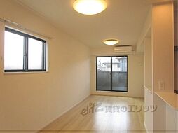 近江鉄道近江本線 水口城南駅 徒歩21分の賃貸アパート 2階2LDKのリビング/ダイニング