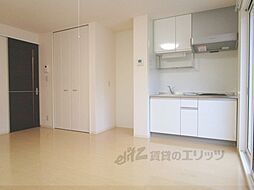 JR湖西線 堅田駅 徒歩17分の賃貸アパート 1階ワンルームのリビング/ダイニング