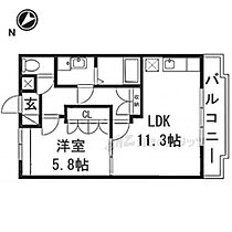 アプリーレ 203 ｜ 滋賀県大津市下阪本５丁目（賃貸アパート1LDK・2階・44.62㎡） その2