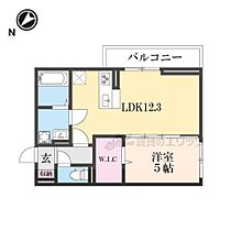 滋賀県大津市一里山５丁目（賃貸アパート1LDK・3階・42.79㎡） その2