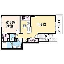 サンライズ・エイト 104 ｜ 滋賀県大津市見世２丁目（賃貸アパート1LDK・1階・45.77㎡） その2