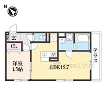 滋賀県守山市二町町（賃貸アパート1LDK・1階・41.86㎡） その2