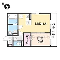 アリア守山 201 ｜ 滋賀県守山市二町町（賃貸アパート1LDK・2階・42.79㎡） その2