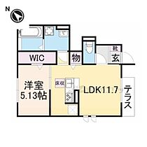 滋賀県甲賀市水口町城内（賃貸アパート1LDK・1階・41.97㎡） その2