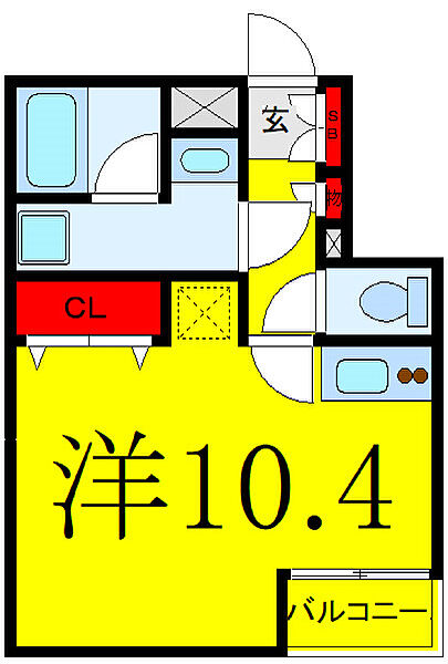 RELUXIA東武練馬 ｜東京都板橋区西台4丁目(賃貸マンション1R・1階・29.18㎡)の写真 その2