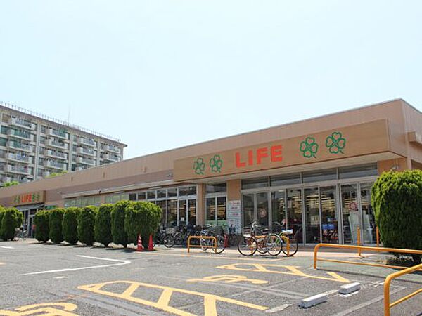 画像24:【スーパー】ライフ 前野町店まで257ｍ