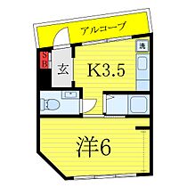 メゾンドローラン  ｜ 東京都文京区本駒込4丁目（賃貸マンション1K・3階・23.00㎡） その2