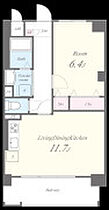 Allies Meadow 206 ｜ 東京都足立区扇2丁目（賃貸マンション1LDK・2階・44.36㎡） その2