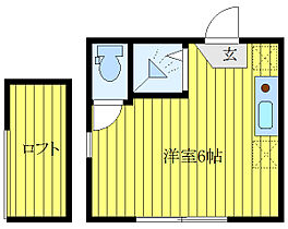 クオーレ板橋本町 203 ｜ 東京都板橋区双葉町（賃貸アパート1R・2階・12.48㎡） その2