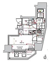 フェルクルールプレスト池袋WEST  ｜ 東京都板橋区南町（賃貸マンション1K・4階・27.23㎡） その2