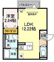 エクセリア長崎  ｜ 東京都豊島区長崎2丁目（賃貸アパート1LDK・3階・37.15㎡） その1