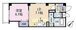 アルコグランツ 1LDKの間取図画像